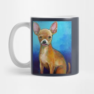 Carly the Derpy Chihuahua by Robert Phelps Mug